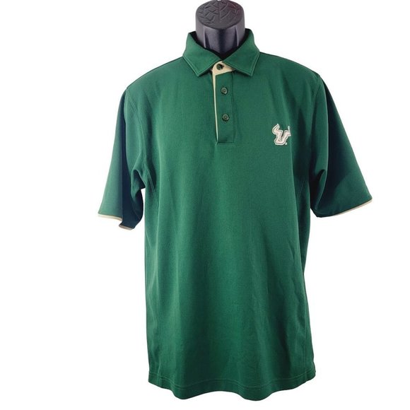 Sports Specialties Other - USF Bulls Men’s Size Small Green University of South Florida Bulls Polo Shirt